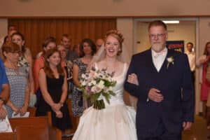 Wedding at South Shore Trinity Lutheran Church